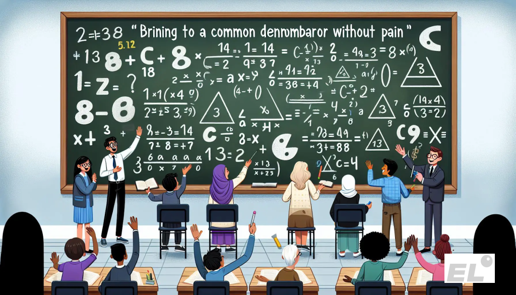 Общий знаменатель — это не сложная магия, а легкое и практичное правило.