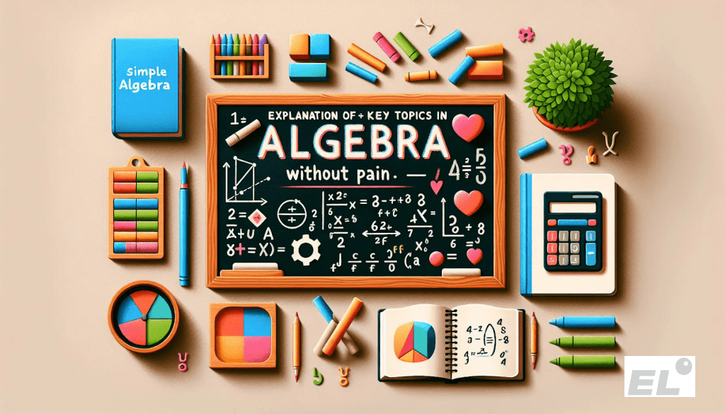 Алгебра кажется сложной, пока не начали видеть за буквами конкретные величины.