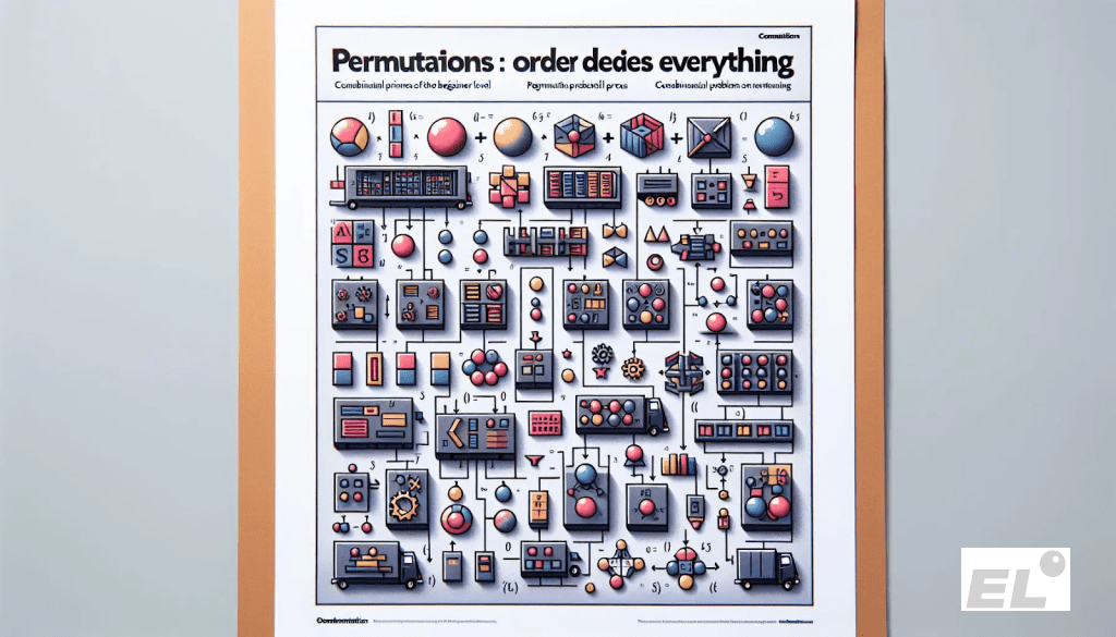 Когда есть набор разных объектов и нужно посчитать, сколькими способами их можно выстроить в ряд — это перестановки.
