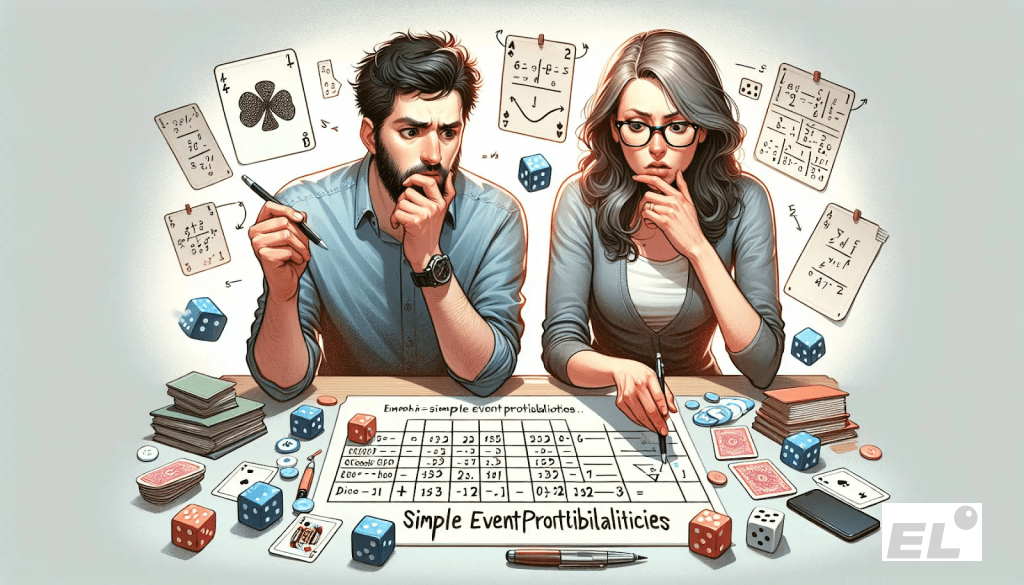 Чтобы найти вероятность простого события, делим число благоприятных исходов на общее число равновозможных исходов.