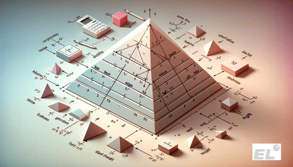 В правильной пирамиде вершина расположена строго над центром основания, все боковые ребра равны.