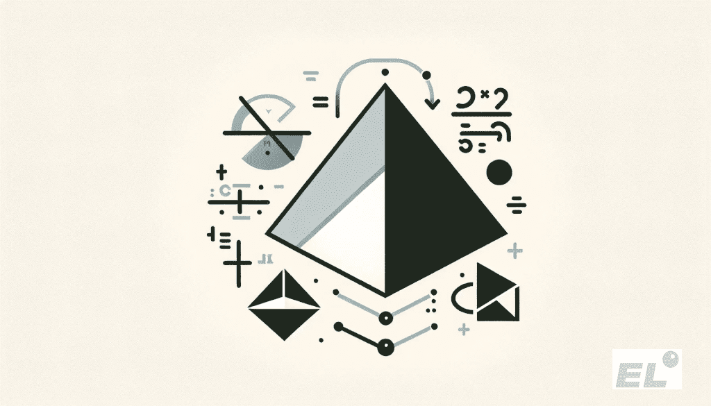 Пирамида — это многогранник, у которого все боковые грани сходятся в одной вершине.