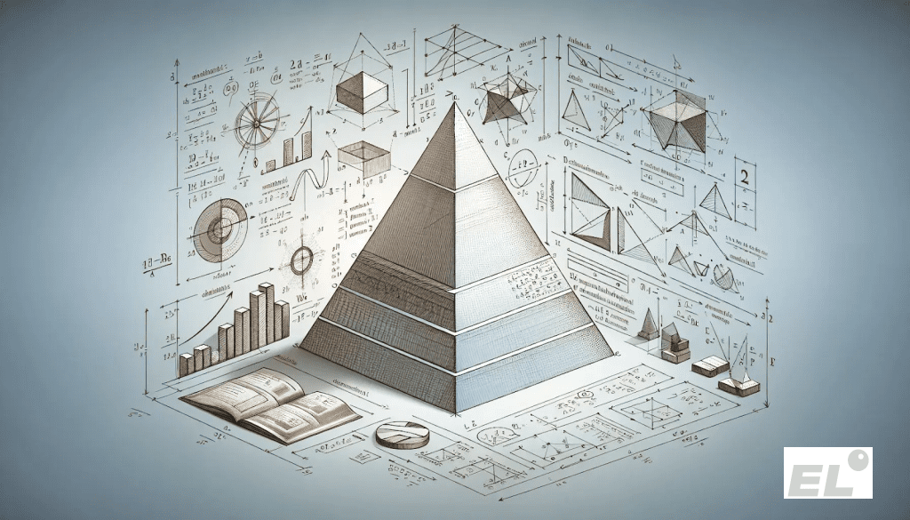 Механическое запоминание формул для пирамиды бесполезно без понимания пространственной конструкции, из которой они вытекают.