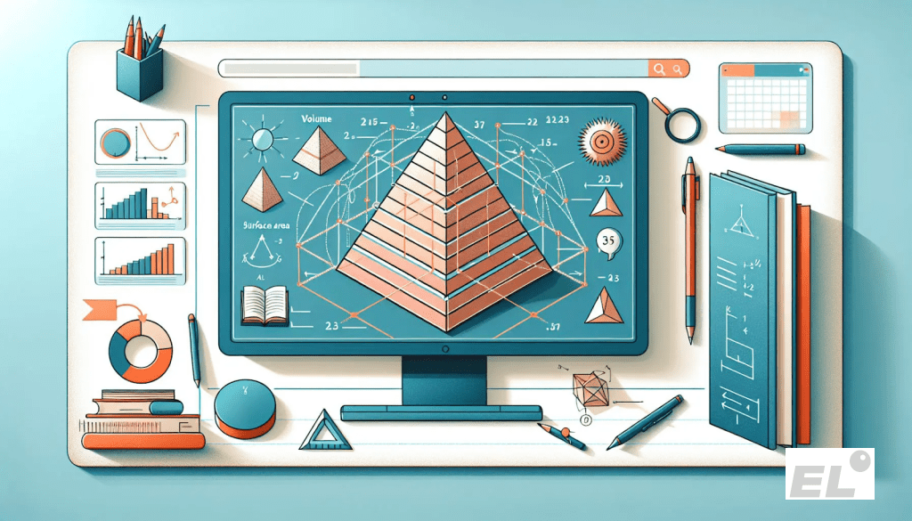 Пирамида — это многогранник с одним основанием и треугольными боковыми гранями, сходящимися в вершине.
