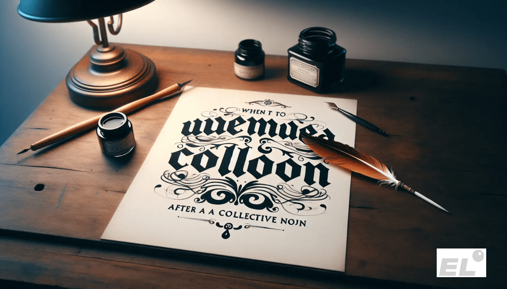 Двоеточие появляется, когда обобщающее слово стоит перед списком.