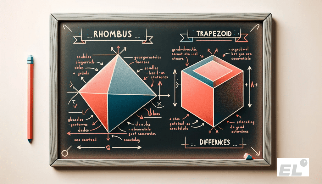 Ромб и трапеция как два разных характера в одном семействе четырёхугольников.