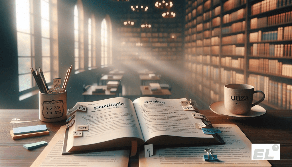 Если я объясняю эту тему ученикам, то всегда начинаю с простого: причастный оборот — это причастие, у которого есть зависимые слова, отвечает на вопрос «какой?» и описывает, конечно же признак предмета.