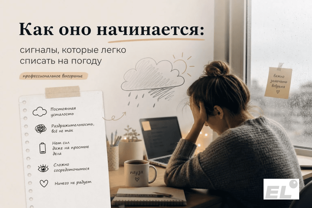 Как я заметил первые сигналы? Сначала почти незаметно.