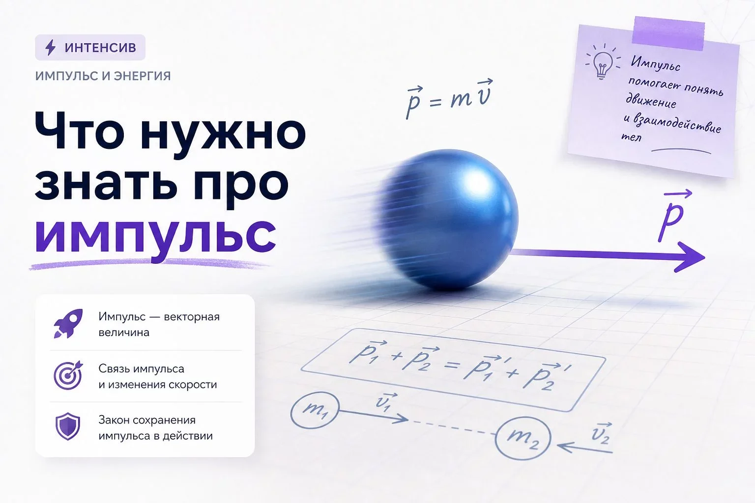 Когда ты бросаешь камень, ты чувствуешь: чем он тяжелее и быстрее, тем труднее его остановить.
