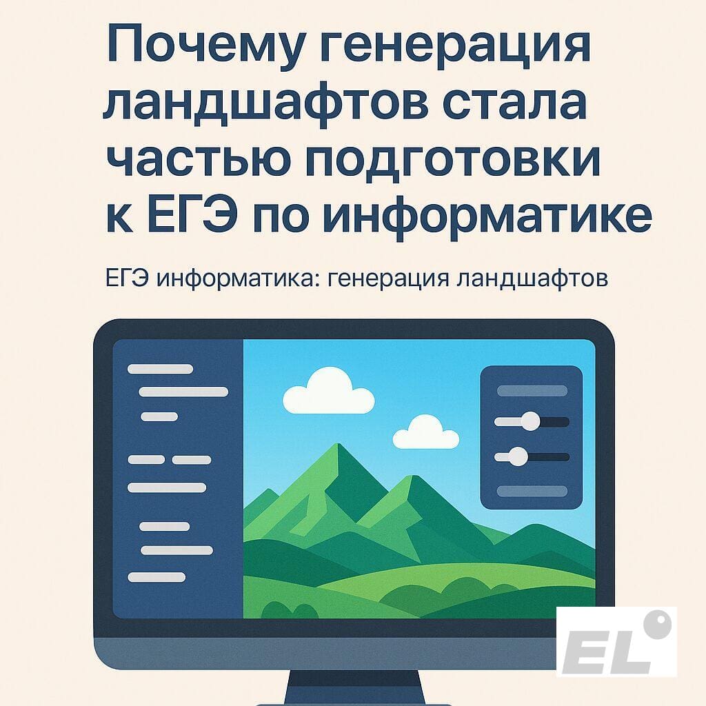 Почему генерация ландшафтов стала частью подготовки к ЕГЭ по информатике