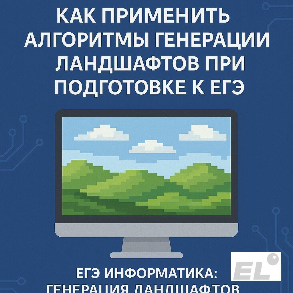 Как применить алгоритмы генерации ландшафтов при подготовке к ЕГЭ