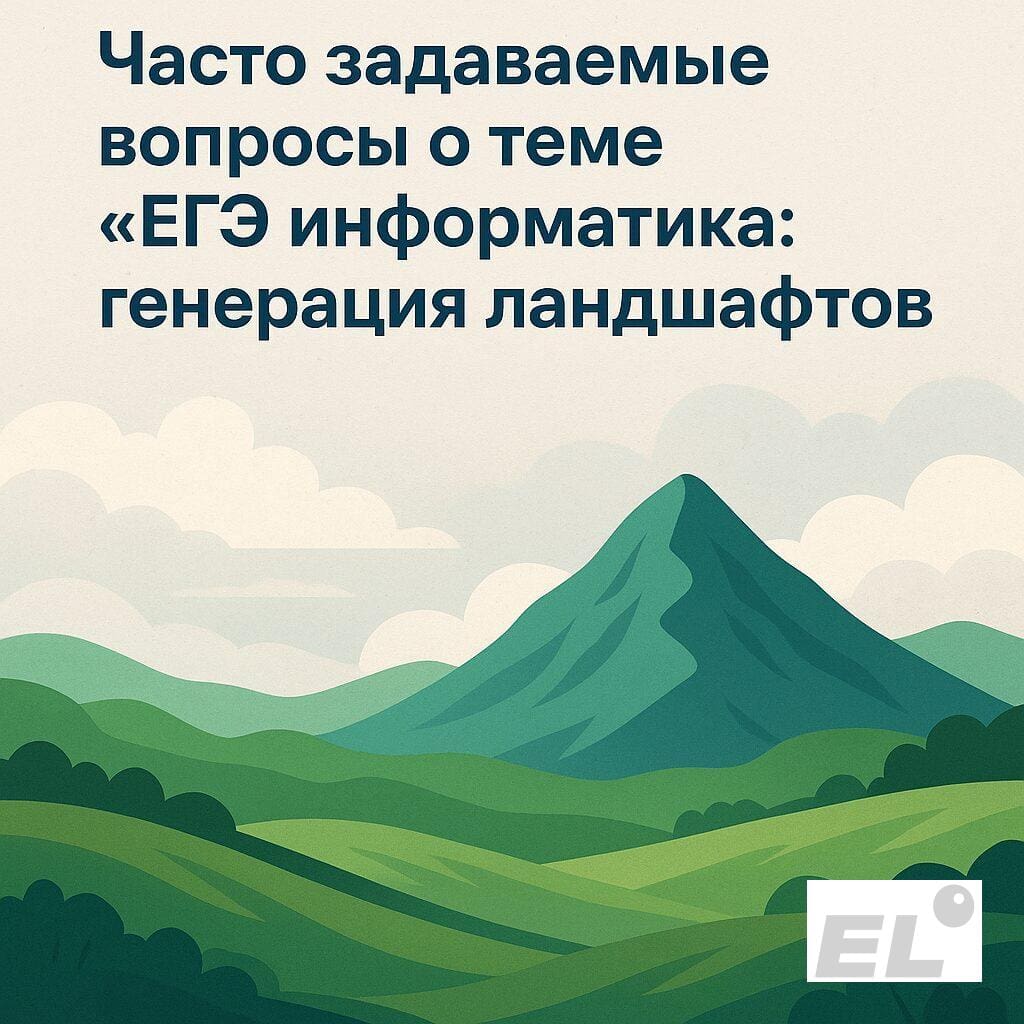 Часто задаваемые вопросы о теме «ЕГЭ информатика: генерация ландшафтов»