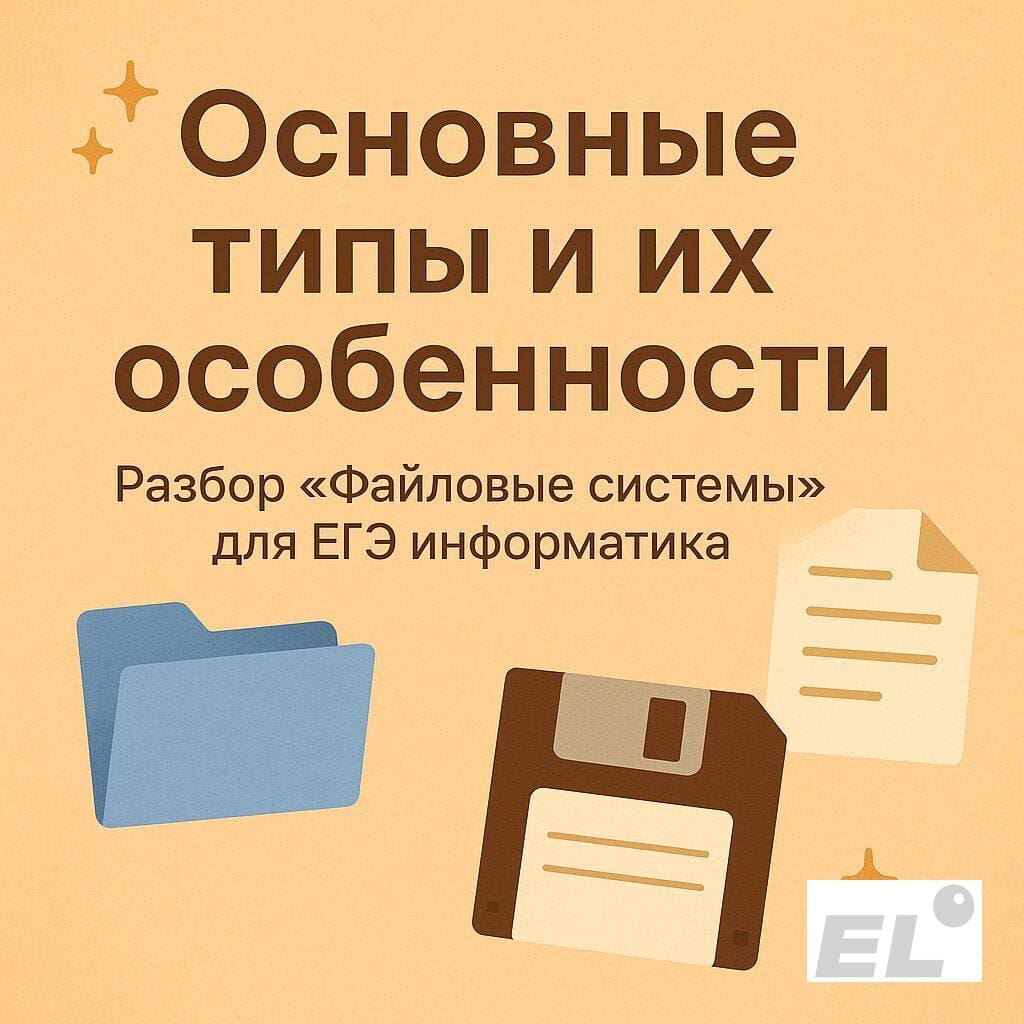 Основные типы и их особенности Основные типы и их особенности