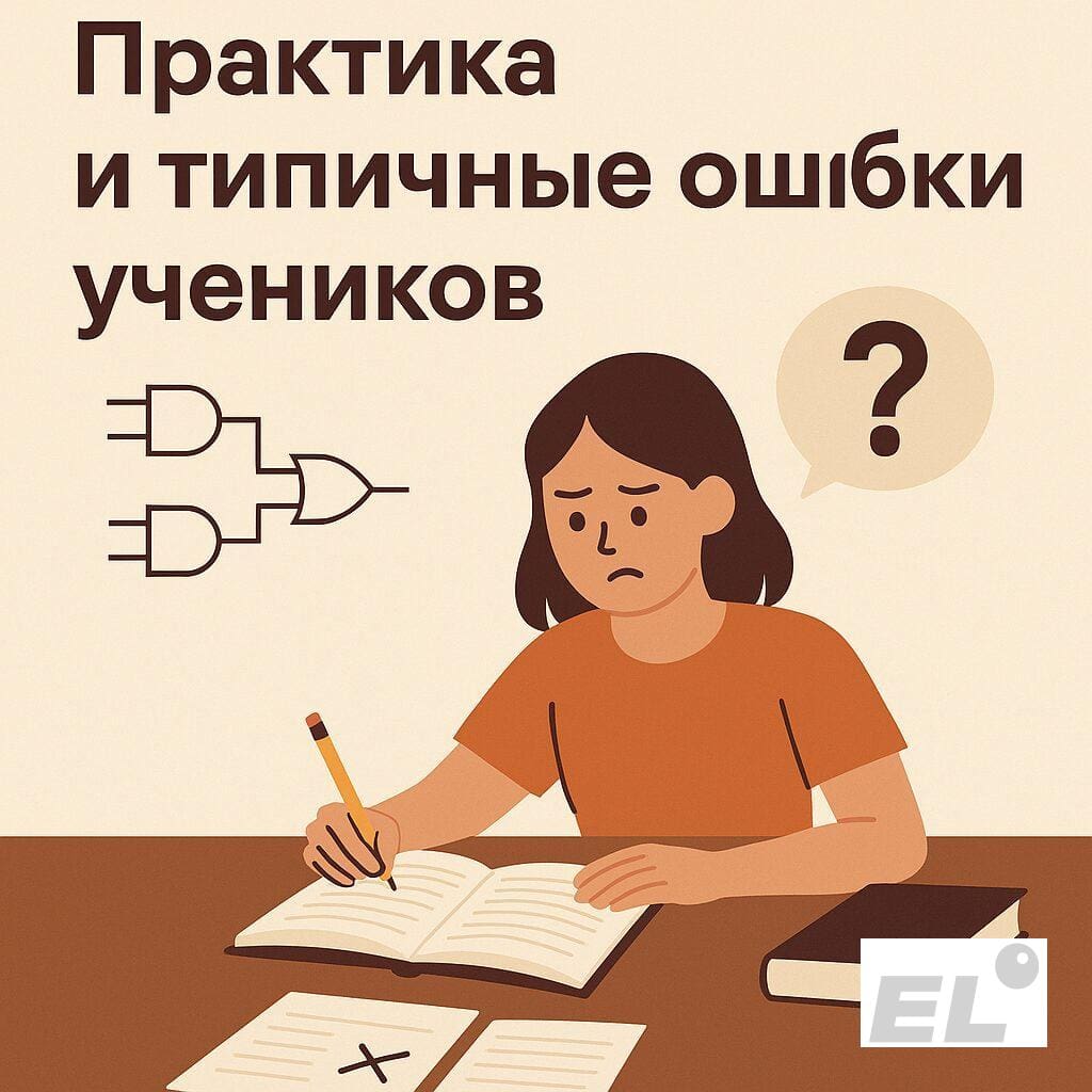 Практика и типичные ошибки учеников