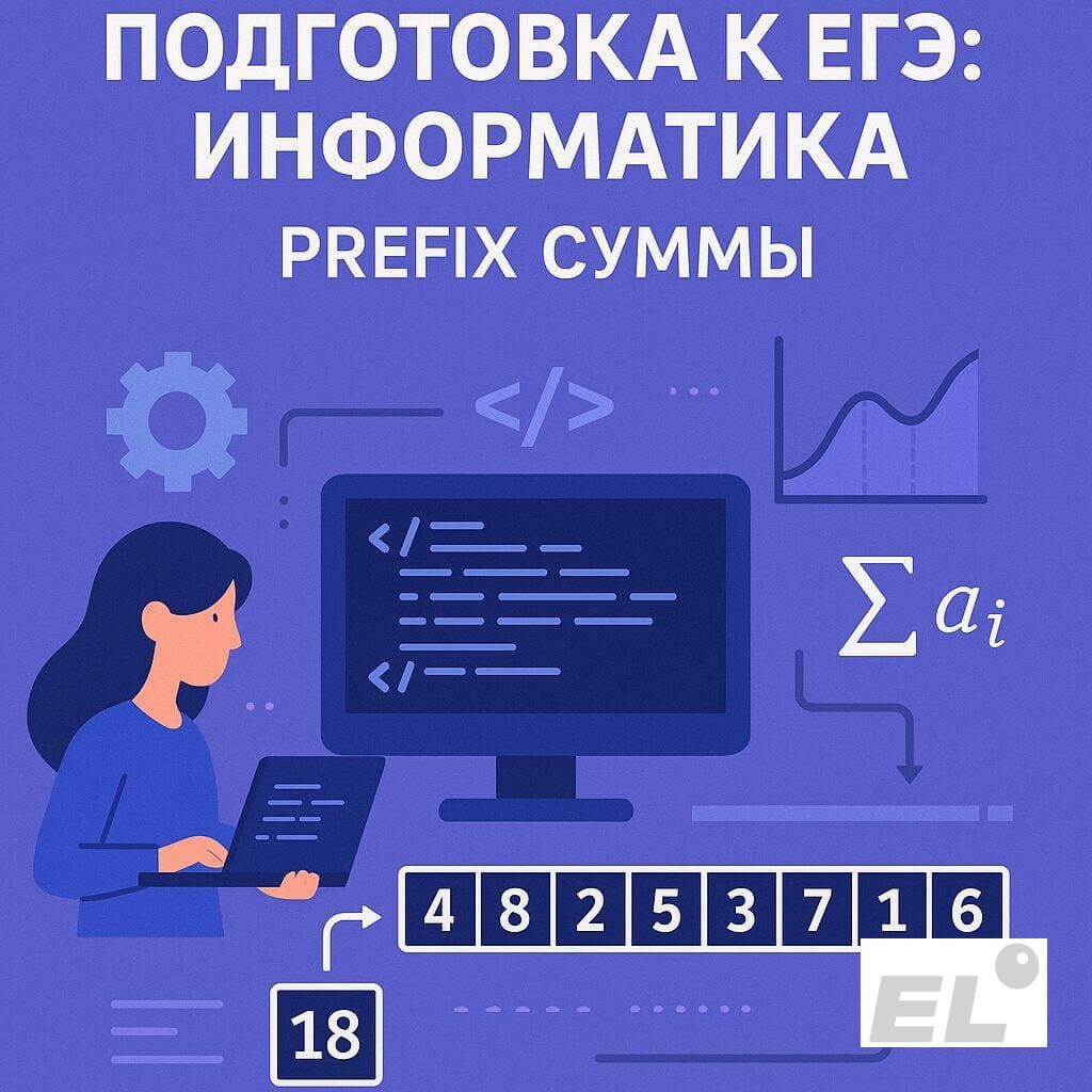 Подготовка к ЕГЭ: информатика — prefix суммы