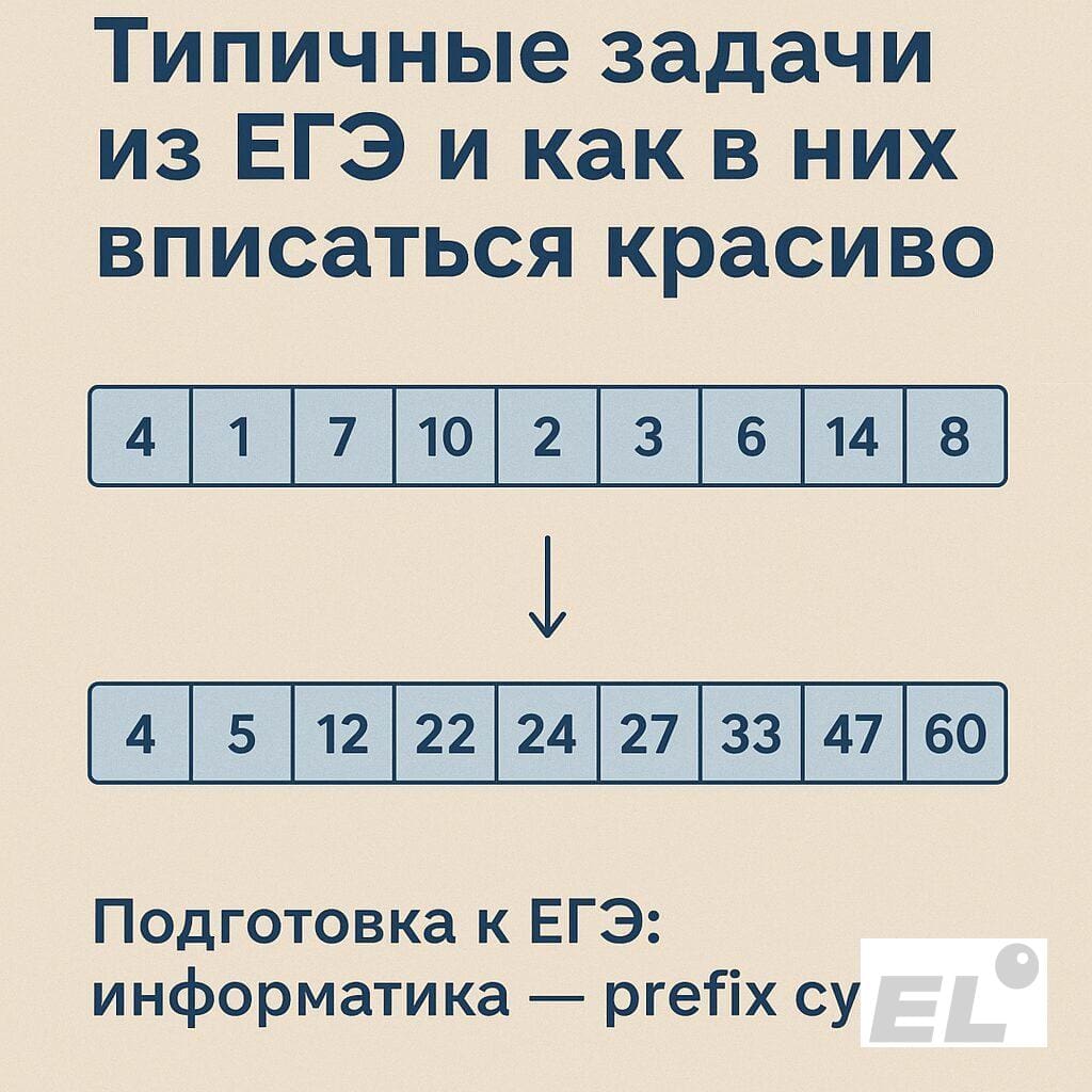 Типичные задачи из ЕГЭ и как в них вписаться красиво