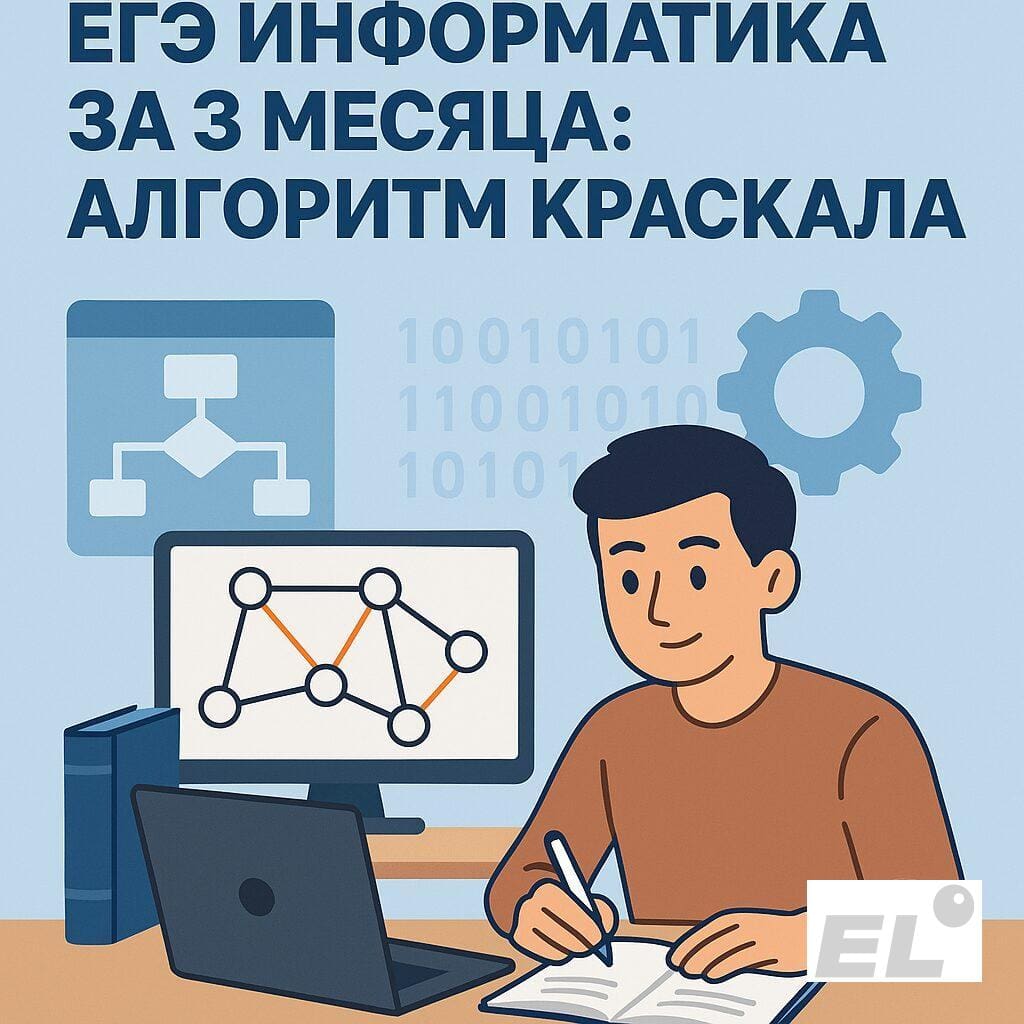 ЕГЭ информатика за 3 месяца: алгоритм Краскала