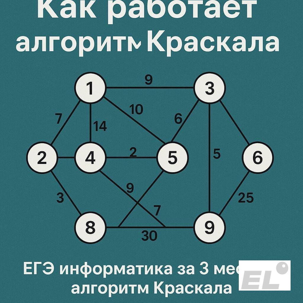 Как работает алгоритм Краскала Как работает алгоритм Краскала