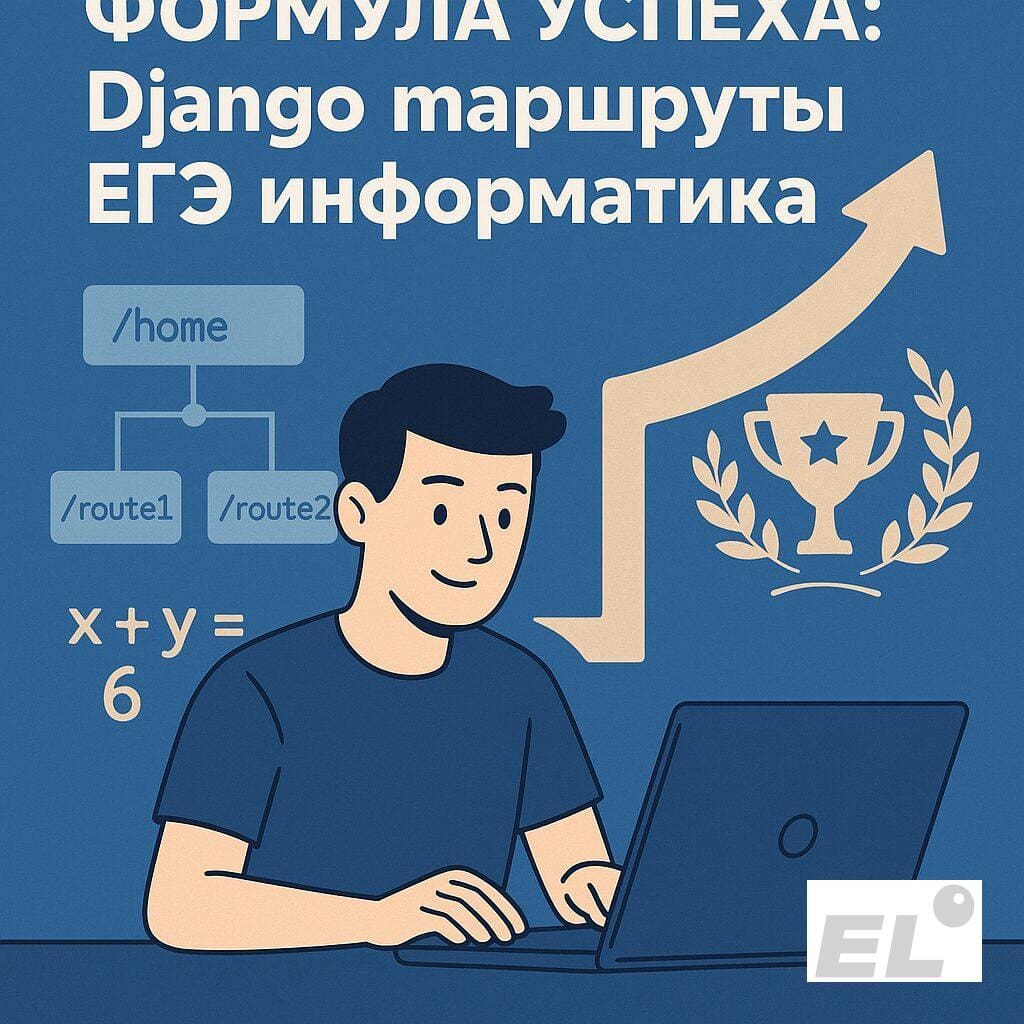 Формула успеха: Django-маршруты как метафора для ЕГЭ по информатике