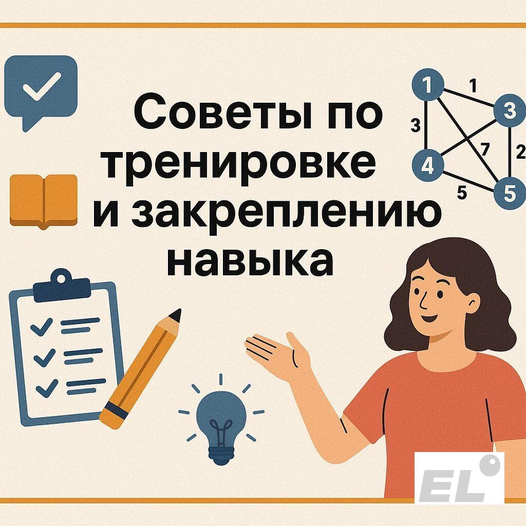 Советы по тренировке и закреплению навыка Советы по тренировке и закреплению навыка