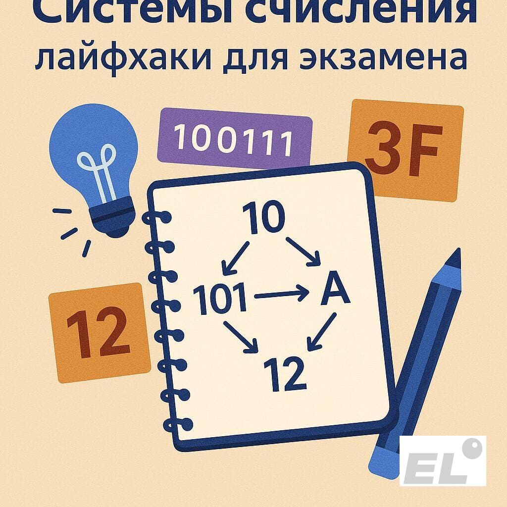 Системы счисления ЕГЭ: лайфхаки для заданий №5 и №14 (2025–2026)