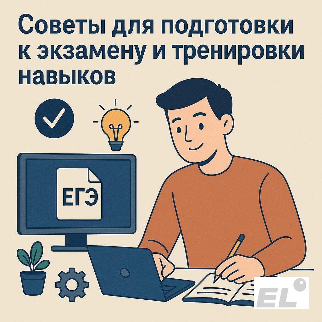 Советы для подготовки к экзамену и тренировки навыков Советы для подготовки к экзамену и тренировки навыков