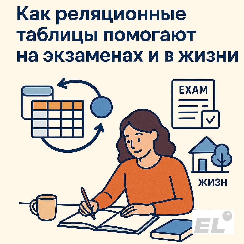 Как реляционные таблицы помогают на экзаменах и в жизни