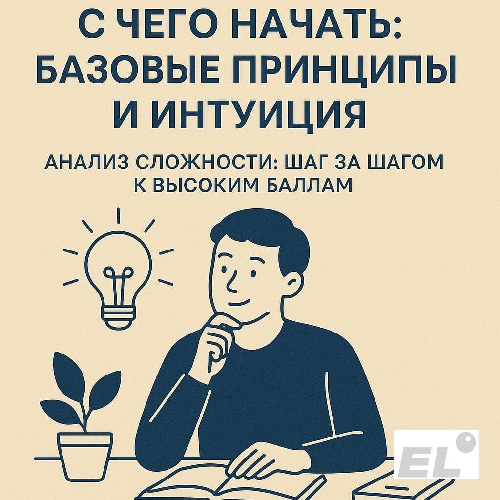 С чего начать: базовые принципы и интуиция