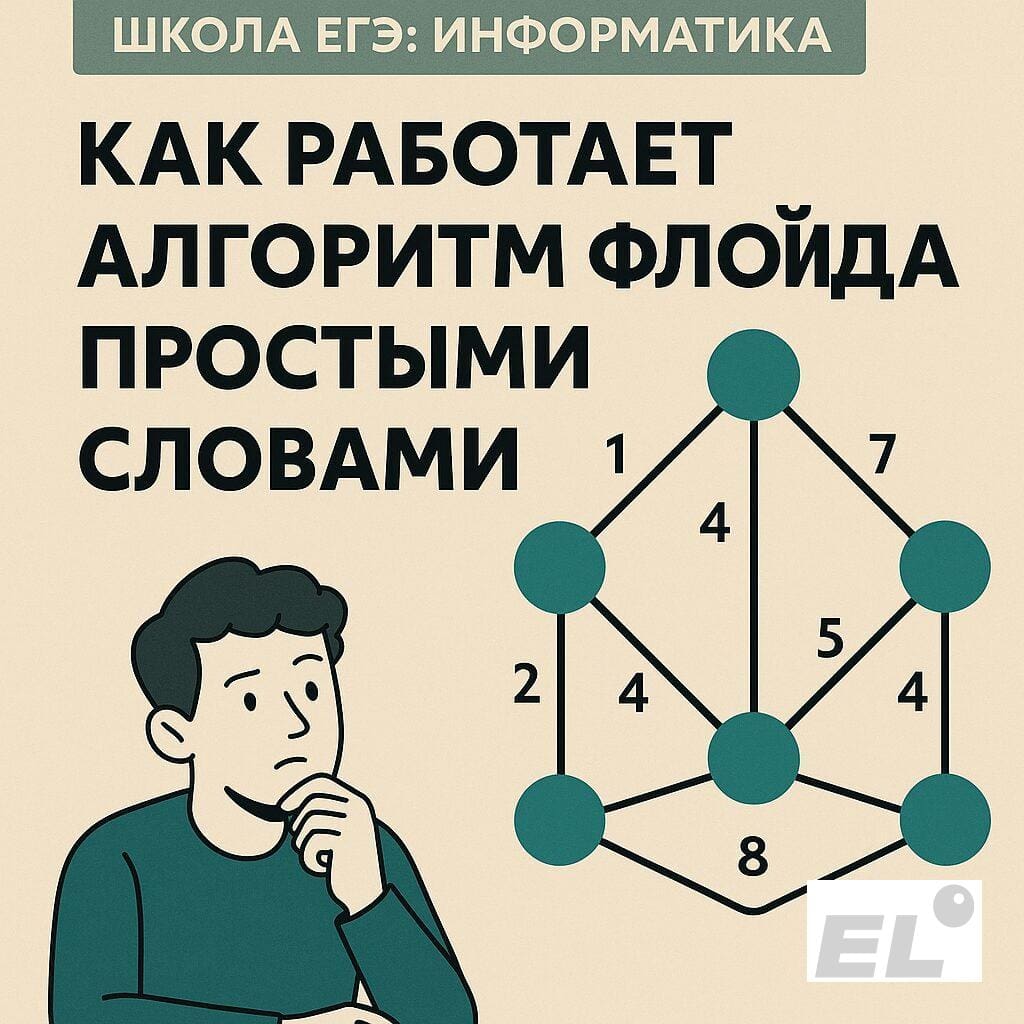 Как работает алгоритм Флойда простыми словами