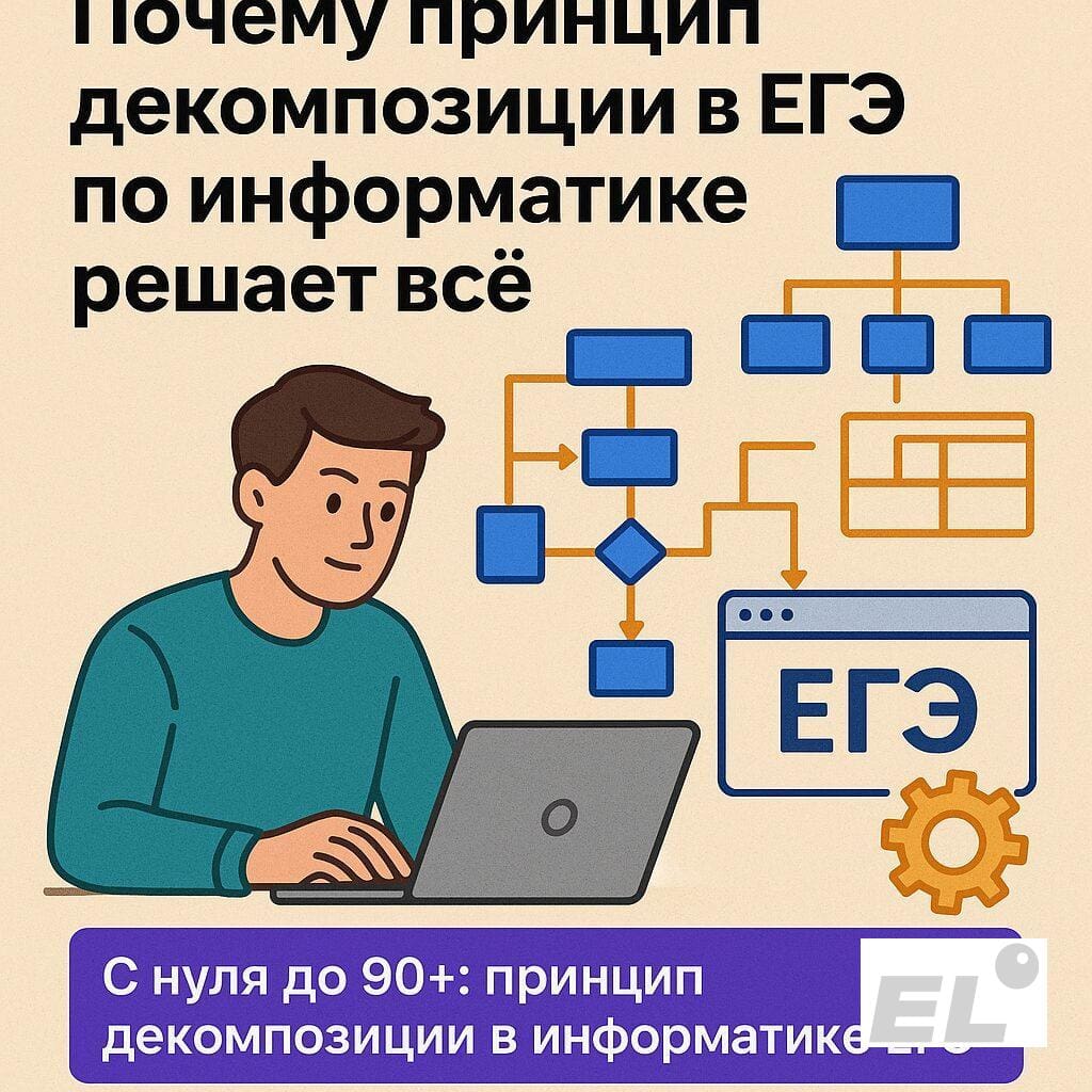 Почему принцип декомпозиции в ЕГЭ по информатике решает всё