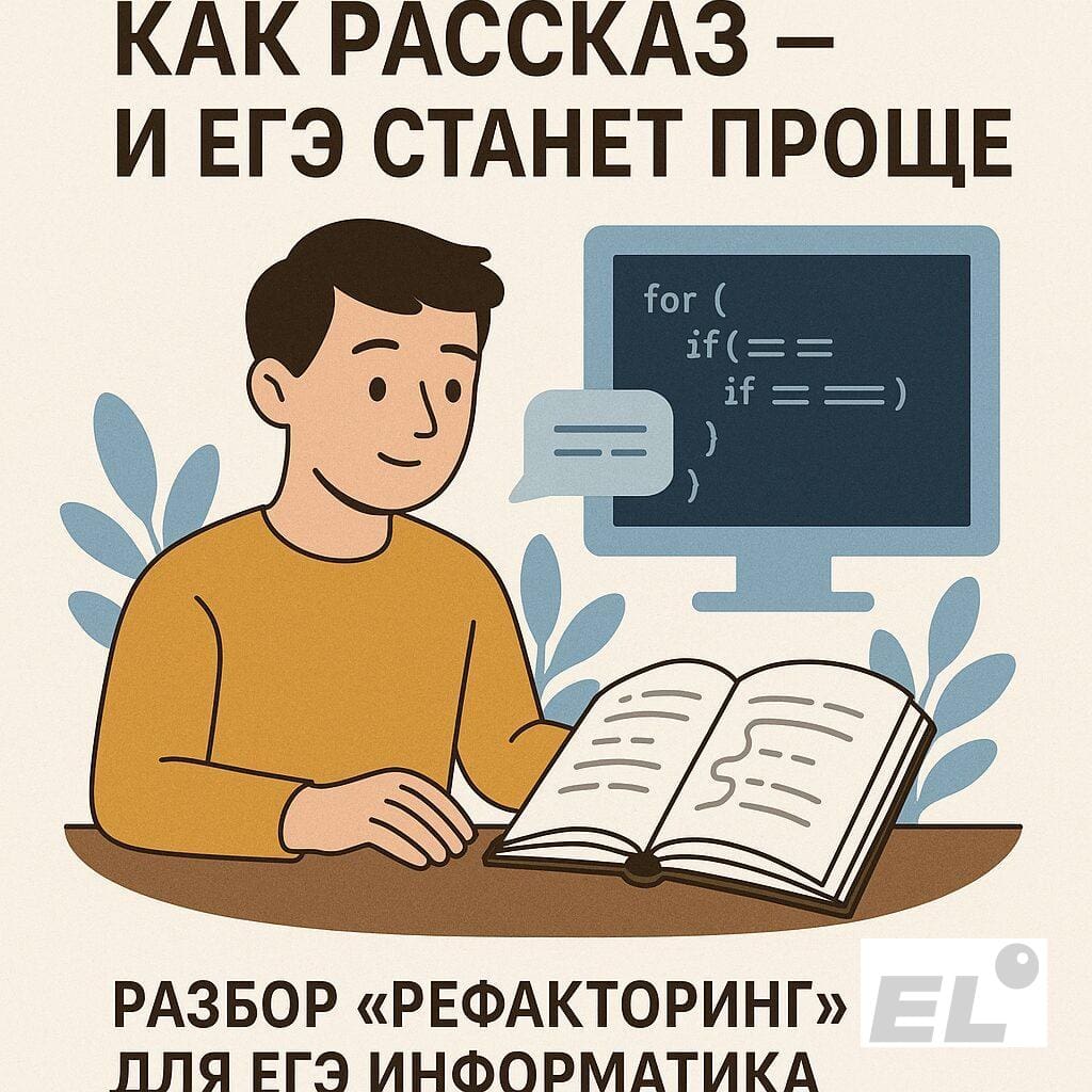 Читайте код как рассказ — и ЕГЭ станет проще