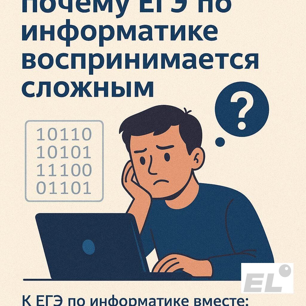 Почему ЕГЭ по информатике воспринимается сложным