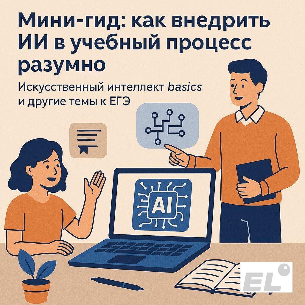 Мини-гид: как внедрить ИИ в учебный процесс разумно Мини-гид: как внедрить ИИ в учебный процесс разумно