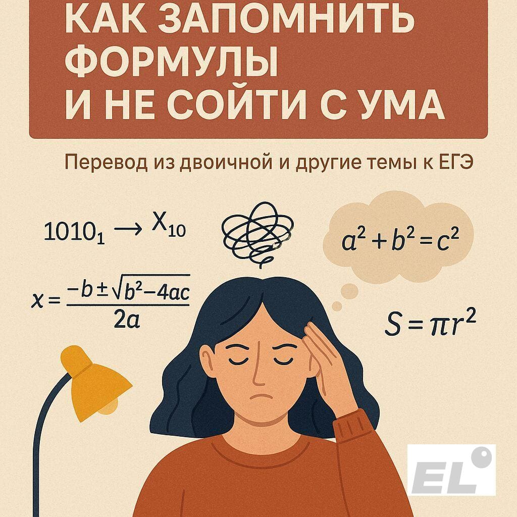 Как запомнить формулы и не сойти с ума
