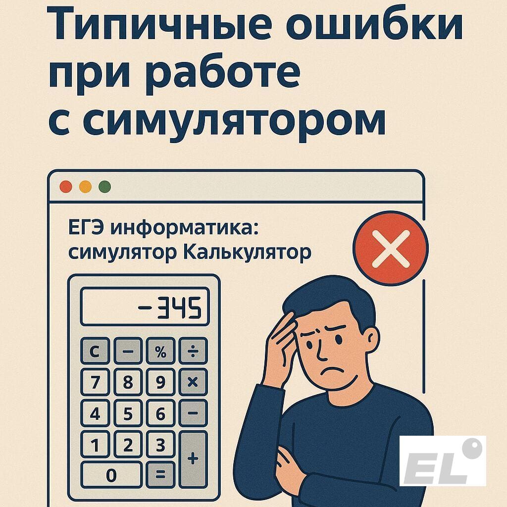 Типичные ошибки при работе с симулятором