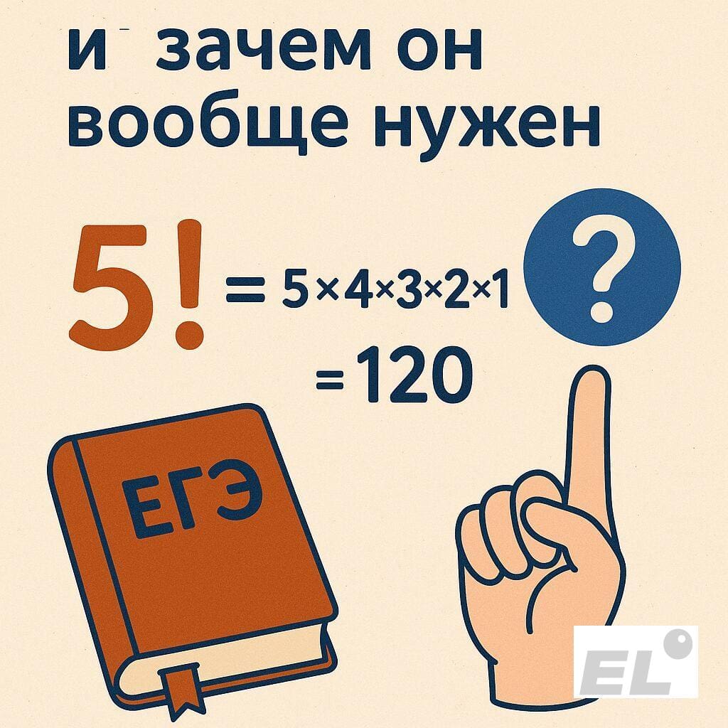 Что такое факториал и зачем он вообще нужен Что такое факториал и зачем он вообще нужен