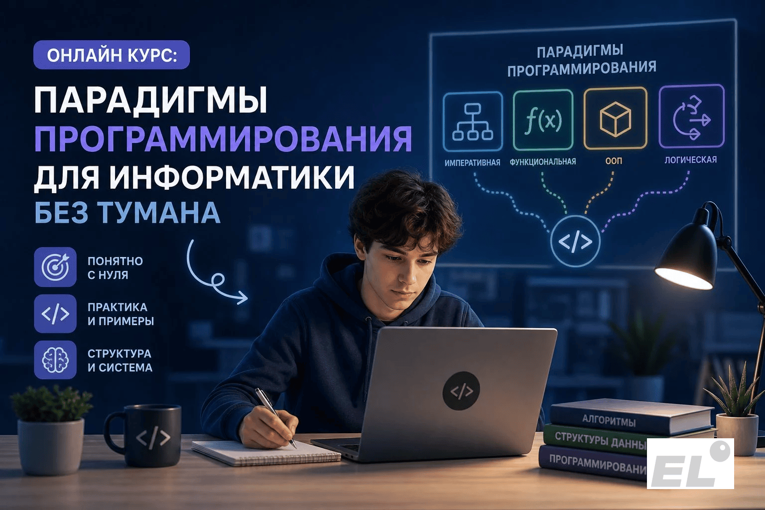 Онлайн курс: парадигмы программирования для ЕГЭ информатика