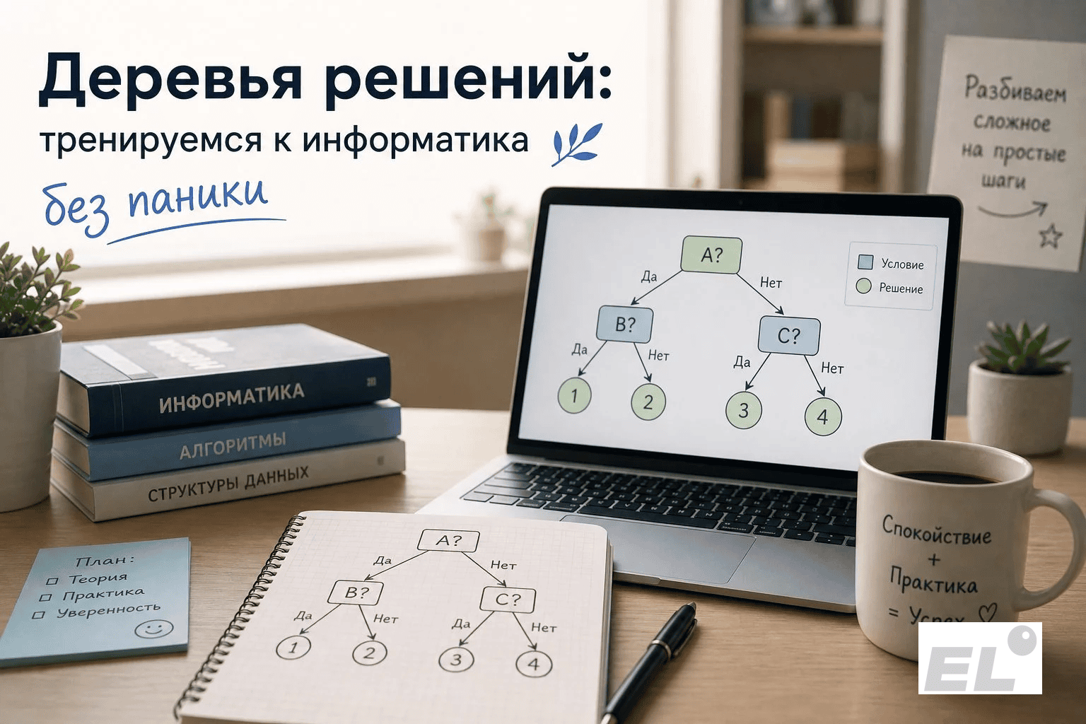 Деревья решений в ЕГЭ: как решать задачи 19-21 и не запутаться