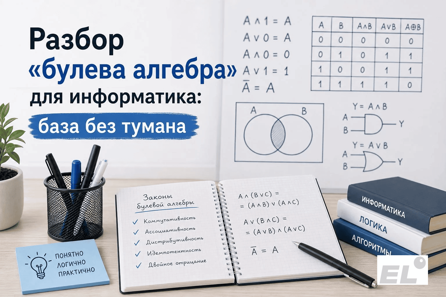 Булева алгебра в ЕГЭ: как решать задания без ошибок