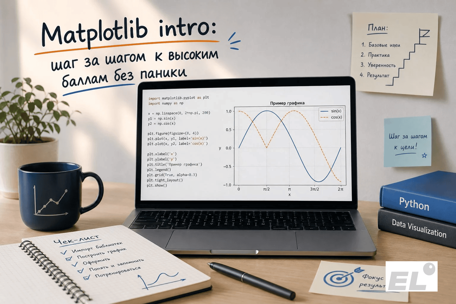 Визуализация данных в Python: как графики помогают понимать задачи для ЕГЭ