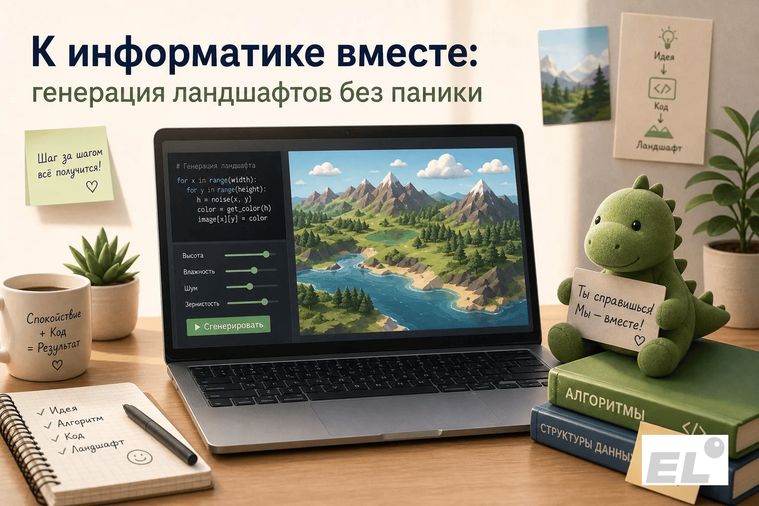 К ЕГЭ по информатике вместе: генерация ландшафтов