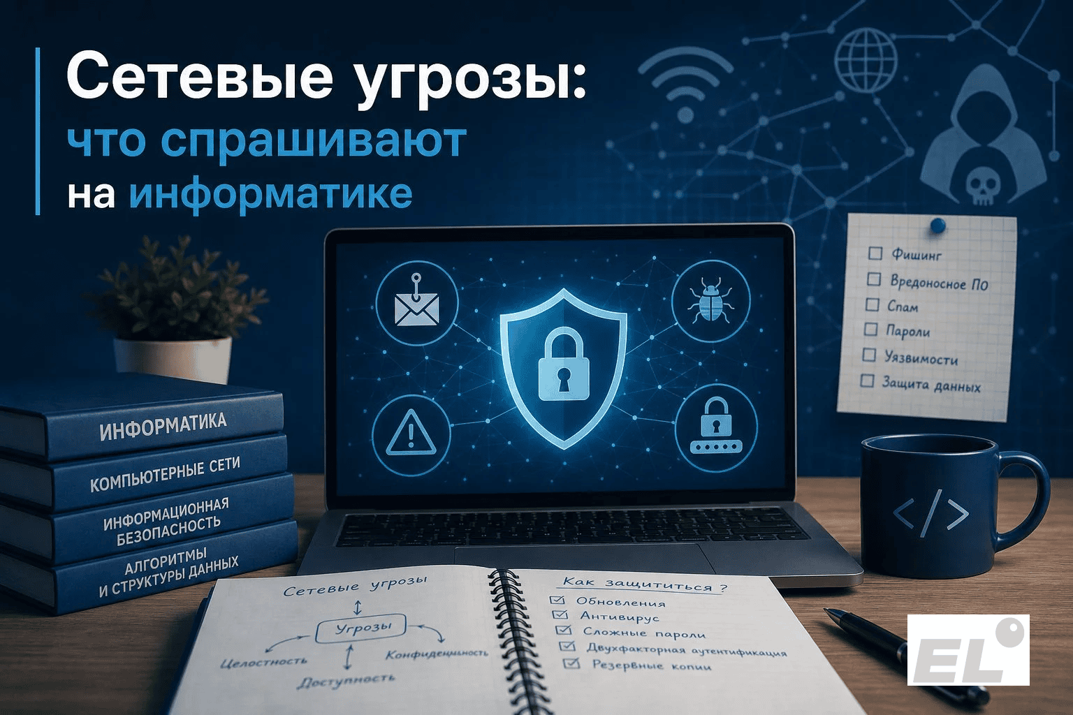 Задания на ЕГЭ по информатике: права доступа, сети и защита данных