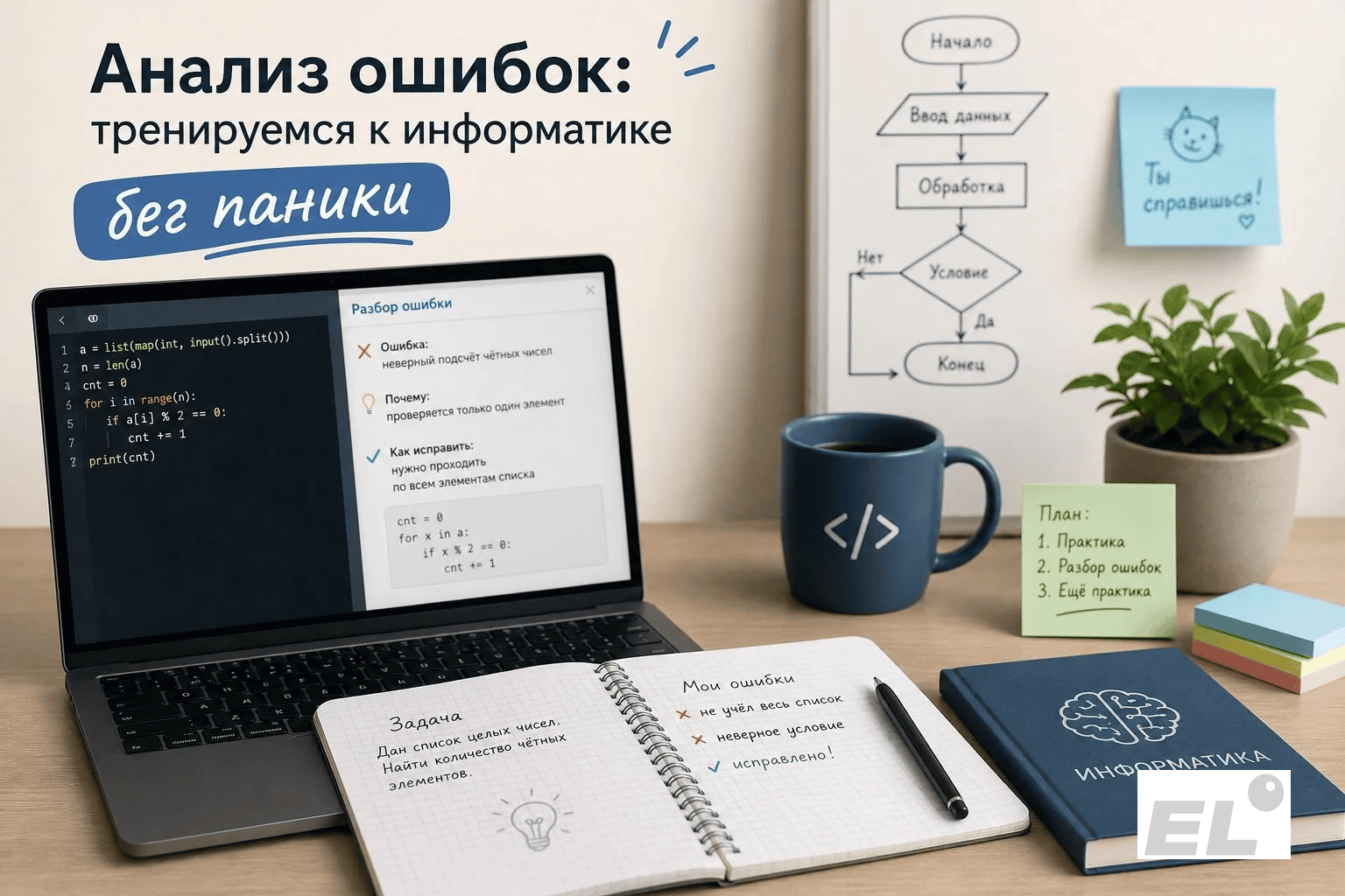 Анализ ошибок в ЕГЭ по информатике: как превратить промахи в баллы