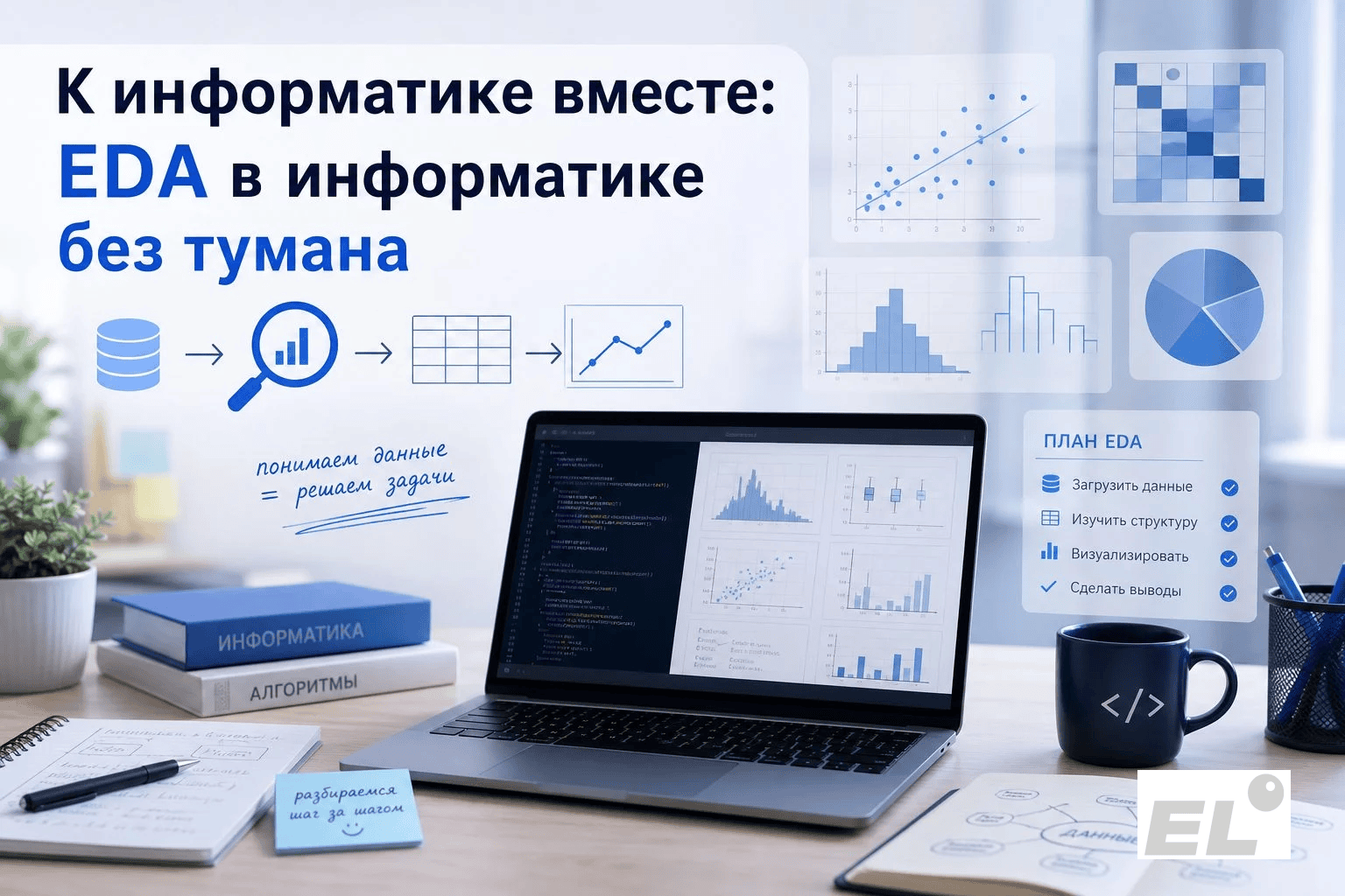 К ЕГЭ по информатике вместе: EDA в информатике