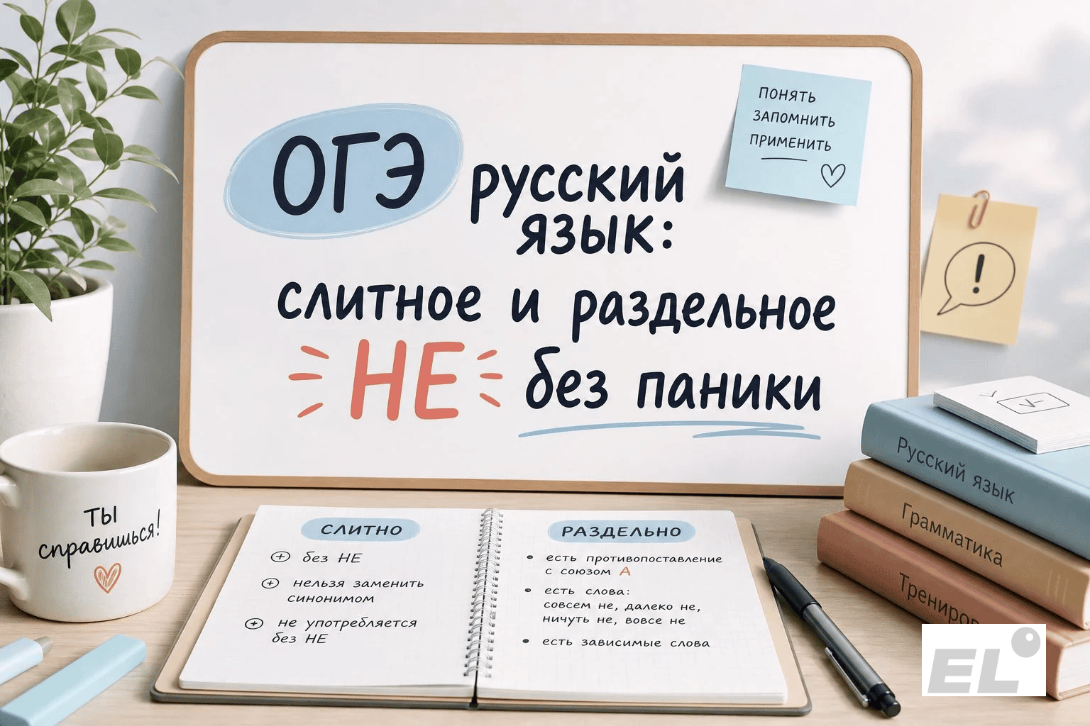 ОГЭ русский язык: слитное и раздельное «не»