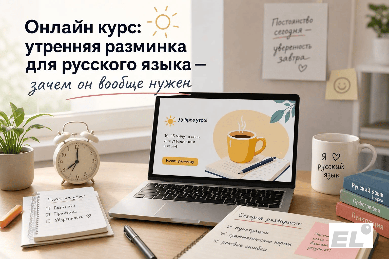 Утренняя разминка для ЕГЭ по русскому языку: 15 минут в день