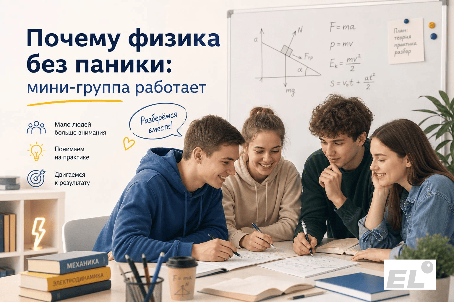 ЕГЭ по физике в мини-группе: как подготовиться без паники