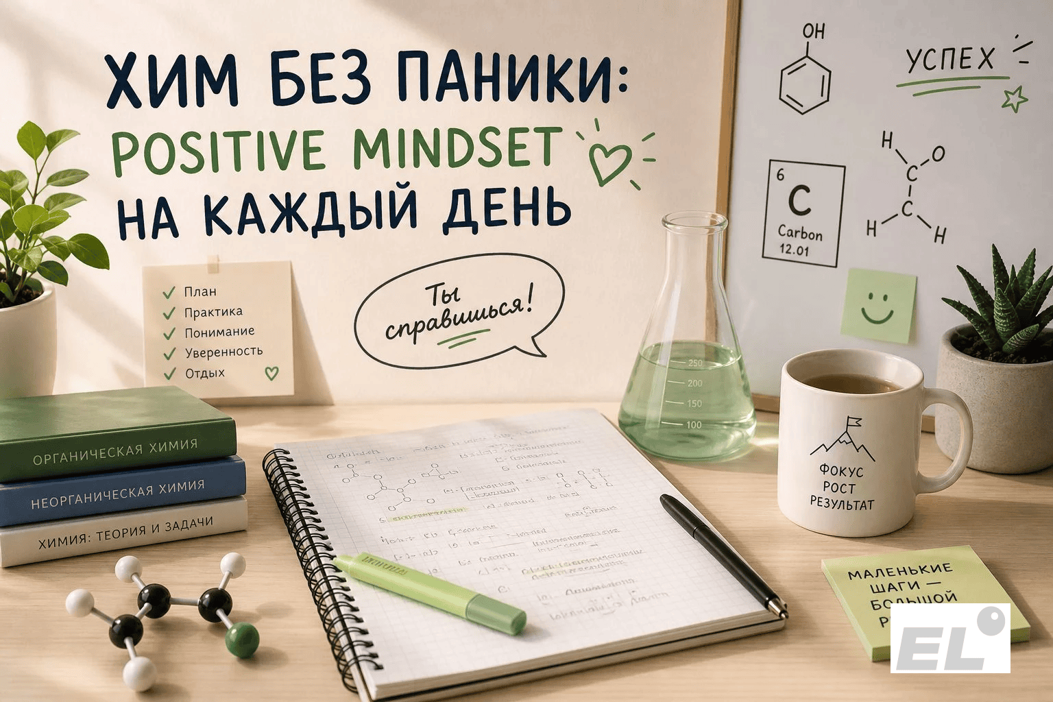 ЕГЭ по химии без паники: как настроить себя на высокий балл