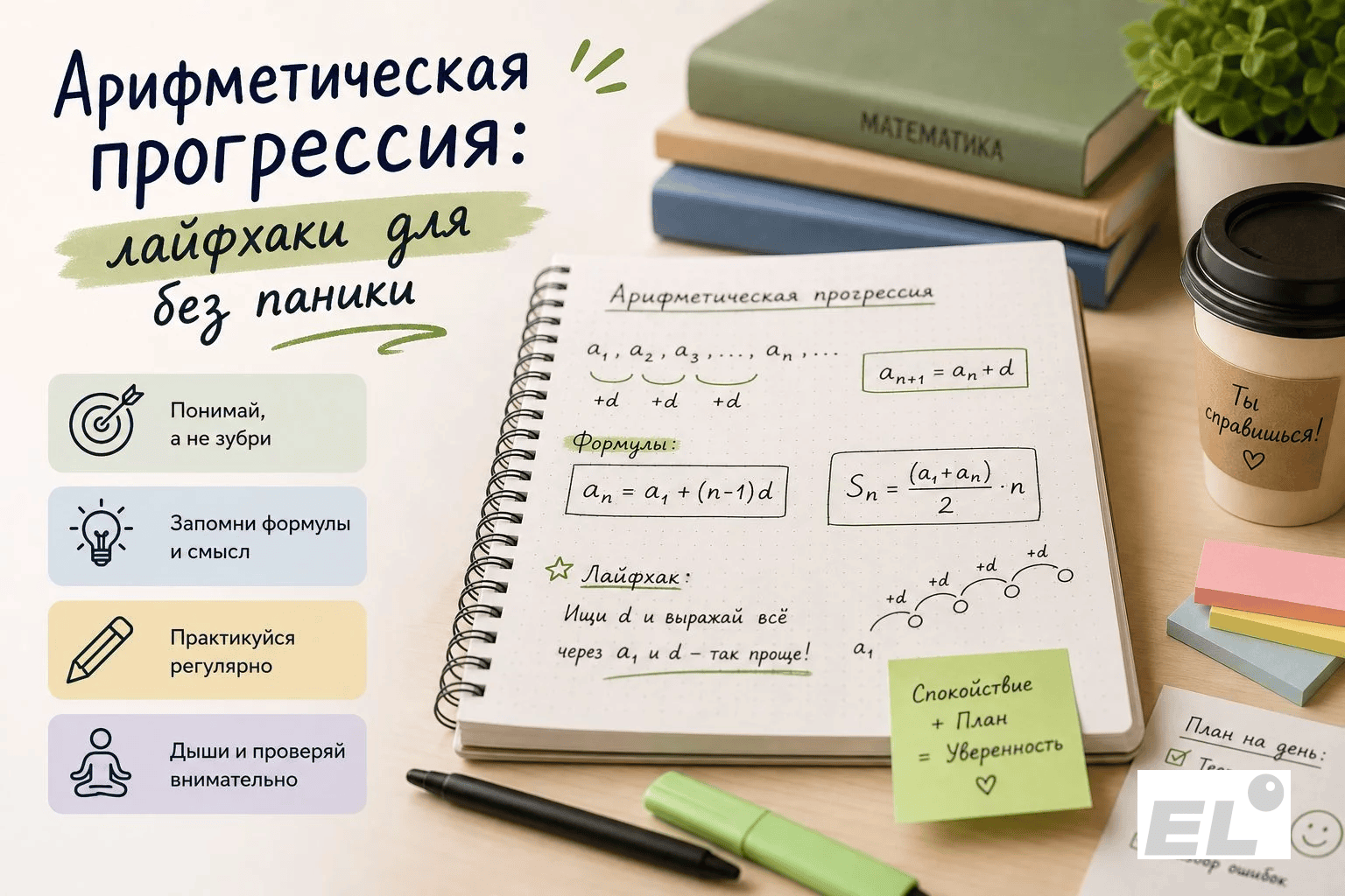 Арифметическая прогрессия: лайфхаки для экзамена