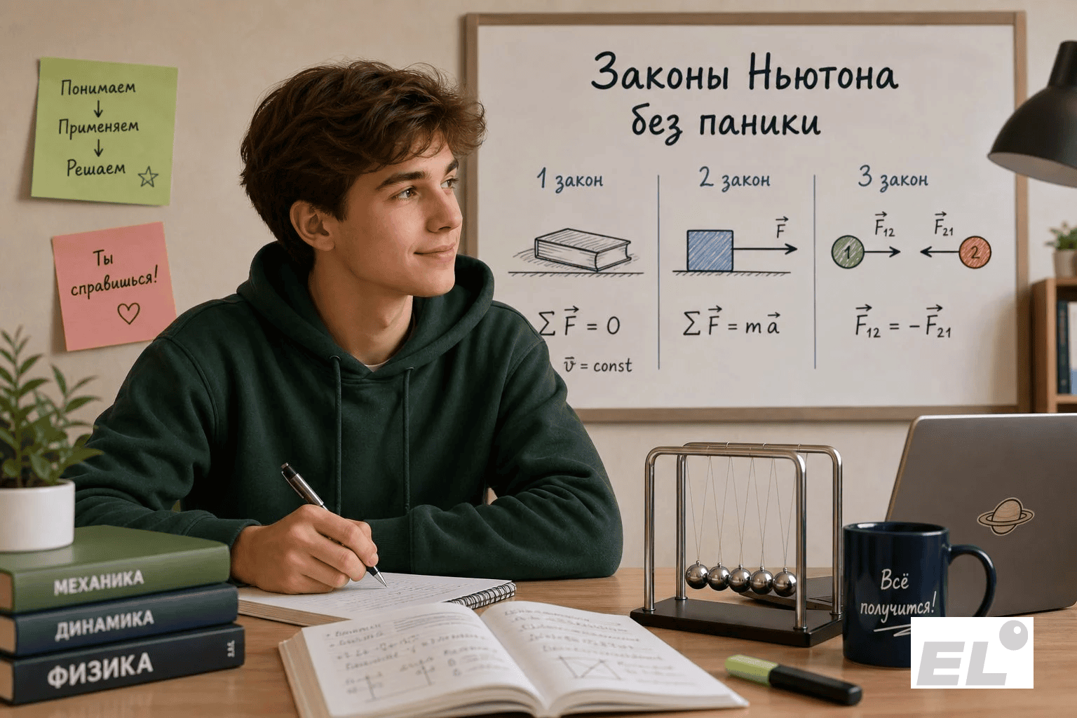 Законы Ньютона на ЕГЭ по физике: как решать задачи без паники